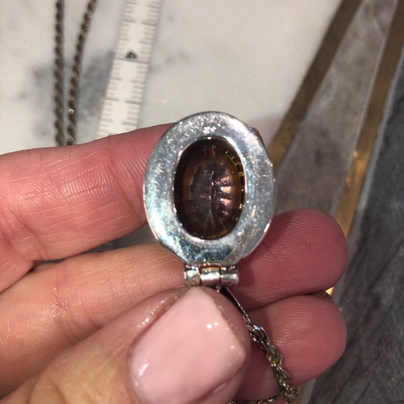 Sterling silver925 mystic topaz pendant - Picture 7 of 8